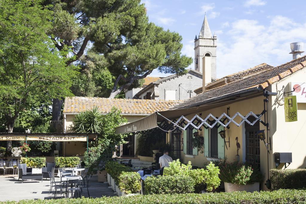 Logis Hotel Restaurant Le Flamant Rose Camargue Albaron Exterior photo